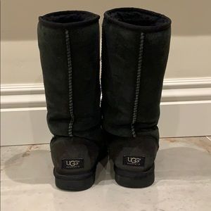 Black UGG boots